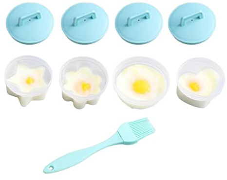 Molde de silicona para cocinar huevos, molde de huevo de silicona,Fabricante de huevos duros | Huevos escalfados, Preparación de huevos duros, Molde para el soporte de huevos escalfados, Preparación