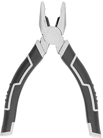 ViaGasaFamido 6 Inch Wire Cutter, Long Needle Nose Pliers Jewelry Making Tools Wire Cutting Tool Needle Nose Pliers, Efficient Professional with Non-Slip Rubber Handle, Resistant (Lineman Plier)