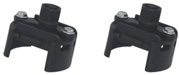 BHFZIAP Juego de 2 llaves de filtro de aceite de dos mandíbulas, herramienta de extracción de filtro de aceite de 60 mm a 80 mm