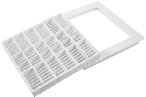 iplusmile Cubierta de Drenaje Cuadrada para Piscina 25.2x25.2 Cm de Plástico, Accesorio de Repuesto para Entrada de Agua y Drenaje de Fondo en Piscinas