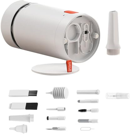 Kit de limpieza de auriculares, kit de limpieza multifuncional 21 en 1 para dispositivos electrónicos, cepillo de limpieza de teclado, kit de limpiador de auriculares