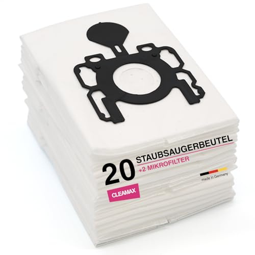 20 Staubsaugerbeutel passend für AEG Electrolux A07 +2 Microfilter | passend für AEG CE Vampyr CEANIMAL CEPOWER24 CEPW24TRE+ Größe 28 VX3-1 ELECTROLUX CEORIGIN CEPOWER24 ECE3 Progress Privileg*