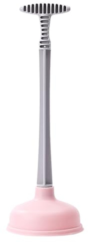 Didiseaon Stantuffo per WC Manico in Gomma e ABS, Forte Aspirazione per Disostruzione Water, per Cucina e Ristorante, Strumento per Pulizia e Sgombero Tubi