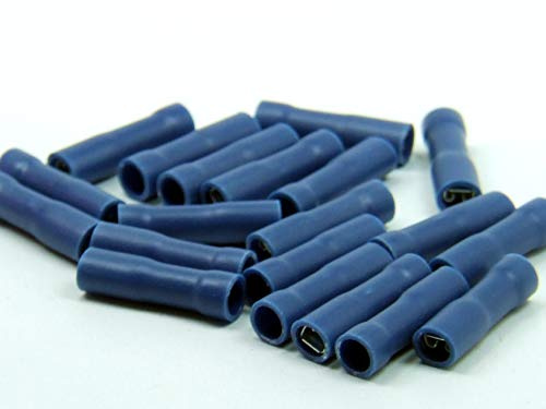 POPESQ® 20 pz. x Connettore faston 2.8mm 1.5-2.5mm² Connettore Femmina Stagnato Isolato #A4012