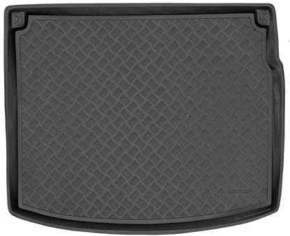 M MOTOS Tapetes de PE para maletero apata para Renault Megane III 2009-2016 Mejore la comodidad de su viaje con la resistente alfombrilla para el maletero del coche, que protege contra la suciedad y e