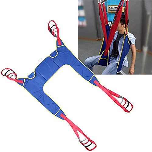 LSWKG Patientenlifter transportgurt,patientenlifter zubehor-Patientenlifter Sling Stiege Treppenrutsche Transfer Gurt -Das Den Rollstuhlgurt Schiebt -Behindertengerechtes Versorgungsmaterial