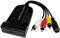 Jerilla Convertisseur HDMI vers AV + S-Vidéo Câble Adaptateur HDMI vers RCA 1080P Câbles Vidéo Composite Entrée HDMI 3RCA R/L Audio CVBS Sortie S-Vidéo pour DVD STB VCR PS3 HDTV Moniteur