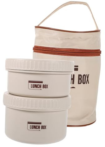 Alipis 1 Set Contenitore Per Il Pranzo Isolato Bento Box Isolante Ciotola Per Zuppa Isolante Barattolo Tazza Di Zuppa Alunno Acciaio Inossidabile Tagliatella Tirata a Mano Pranzo Al Sacco