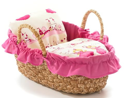 Bayer Chic 2000 Puppentragetasche Pink | Weicher Puppen-Tragesitz 45cm