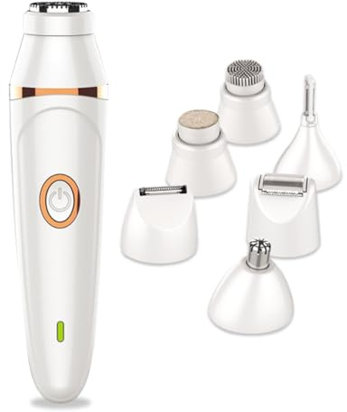 Pluxy Epil Pro 3.0 7-in-1 Painless Body Shaver and Facial Hair Removal for Women - Epilator for Face, Legs, Bikini, Armpits