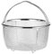 Cestello per cottura a vapore per accessori per pentole istantanee, vaporiera per verdure in acciaio inossidabile, strumento di cottura da cucina con cestello per cottura a vapore (20 cm)
