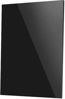 Plexiglasplatte, Acrylplatte dick 5 mm schwarz for Schilder, DIY-Display-Projekte, Bastel-Fotorahmen(200 * 100Mm)