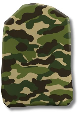 Stoma Styles Woodland Camouflage Stoma Bag Cover – Reusable Ostomy Pouch Cover for Colostomy, Ileostomy & Urostomy – Soft Stretch Fabric – 20cm x 13.5cm – Stylish & Discreet Ostomy Accessory