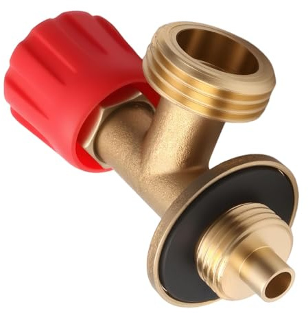 Camping Gaz Adapter For Motorhome & Caravan Regulators Fits 907,904 & 901 | Gas bottle connector regulator camping butane canister, motorhome caravan regulators adapter, cylinders brass adaptor
