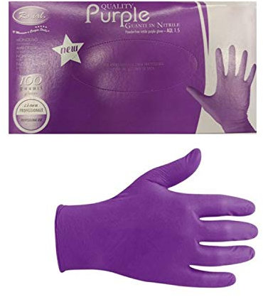 Gunati Nitrile Viola Ro.Ial. Purple 100pz tg. M
