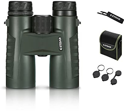 C-STDAR Fernglas Erwachsene, HD Ferngläser 10x42, IPX7 Wasserdicht Binoculars, Fernglas Klein mit Nachtsicht bei Schwachem Licht für Vogelbeobachtung, Jagd, Sightseeing, Sport und Konzerte, Reisen