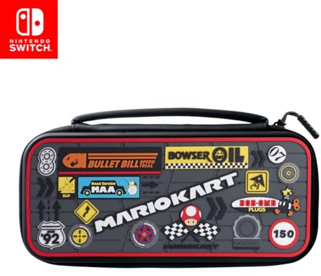 PDP Gaming Officially Licensed Switch Console Case - Mario Kart - Works with Switch OLED & Lite
