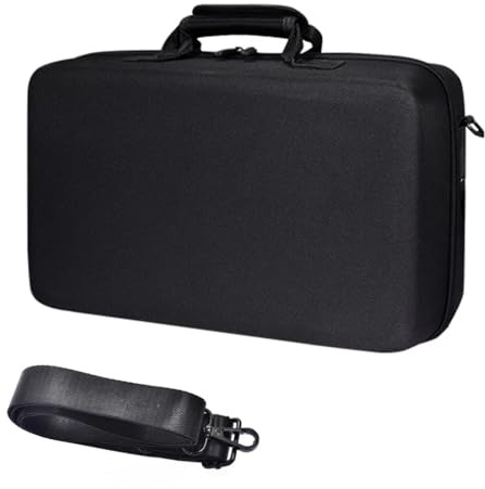 Per Custodia protettiva Slim Ps5, custodia per console di gioco, custodia da viaggio, borsa portatile antigraffio (nero)