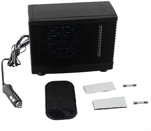 Portable Air Conditioner, 12V Car Cooler Cooling Fan Water Ice Air Cooler Fan Personal Air Conditioner for Home, Office, Bedroom