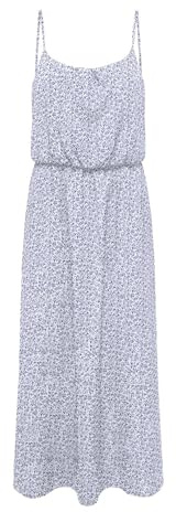 ONLY Damen Onlnova Life Vis Strap Maxi Dress AOP Maxikleid