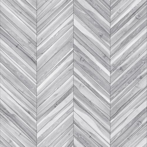 Revêtement de sol en vinyle autocollant imitation bois à motif chevron, revêtement en PVC, dalles de sol en vinyle résistantes à l'eau, revêtement de design durable pour salon, chambre, bureau