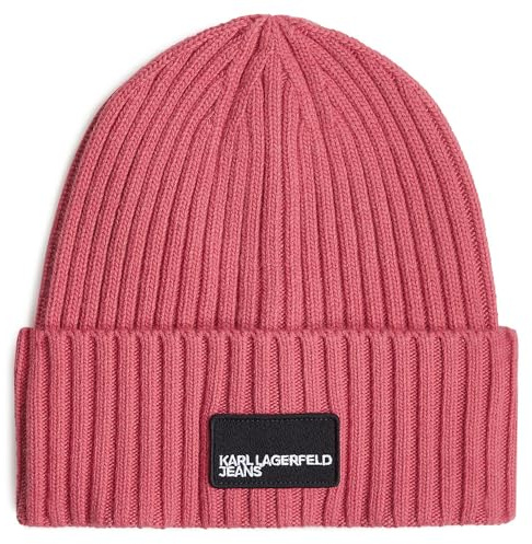 Karl Lagerfeld Jeans Damen Turned Up Beanie