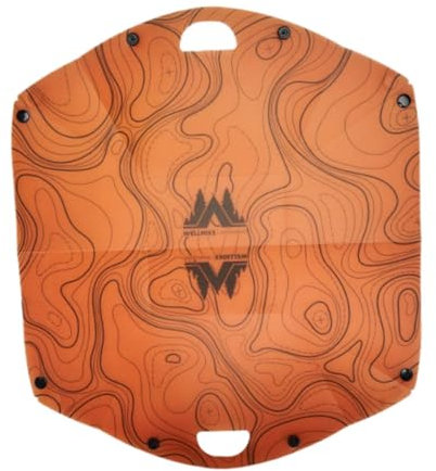 Dickly Bassin de Lavage Pliant Camping Plateau à Eau à Vaisselle Plateau de bac, Orange