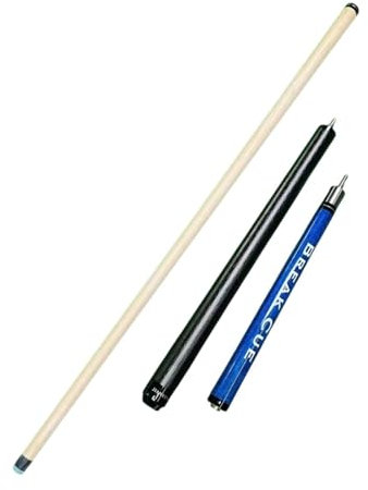 Fenteer Pool Cue Pool Stick Holz Stylish Practical Accessoires Break Jump Cue Billard Stick für Männer Training Erwachsene Innenspieler, Blau