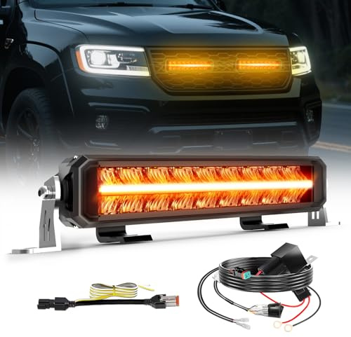 CO LIGHT 10 Zoll Lightbar Auto 70W 14000LM led Balken 12V 24V Zweireihiges LED Arbeitsscheinwerfer IP68 Ultra Heller Strahl bis zu 730M für Offroad/4X4/LKW/Auto/ATV/UTV/Buggy/Traktor, 31cm