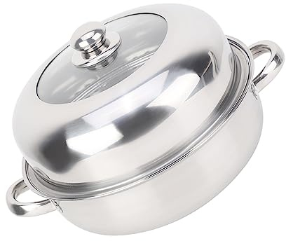 Haofy Pentola a Vapore Alimentare in Acciaio Inossidabile per lo Chef Domestico, Riscaldamento del Forno Elettrico a Infrarossi a Infrarossi Mistica/fantasia a Interiota, Design Lussuoso, Adatto a
