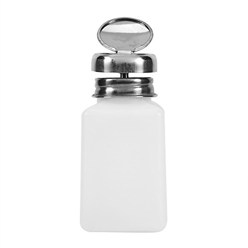 Fdit 200 Ml Pumpdispenser Nagellackborttagare för Make -up Artister och Nagelkonstälskare Plast och Rostfritt Stålmaterial