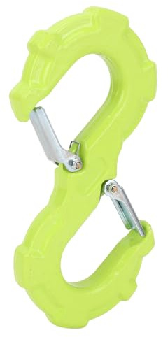 Fabater Gancho de Remolque en Forma de S para Camiones, Vehículos Todoterreno, Gancho de Cabrestante de Acero Al Carbono, Grillete de Carga de 6600 Libras
