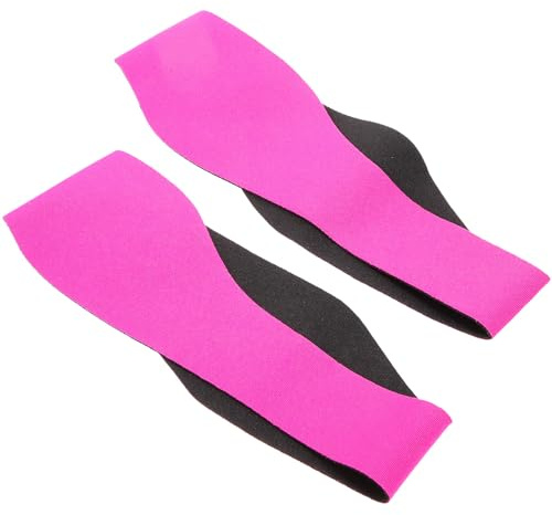 DIYEAH Bandeaux de Natation Unisexes Lot de 2, Bandeaux Élastiques pour Sport et Fitness, Couvre-Oreilles Confortables Adaptés pour Natation, et Yoga