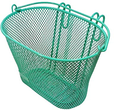 Red Loon Kinder Fahrradkorb Lenkerkorb Metall vorne Korb Kinder Fahrrad 20x18x10cm