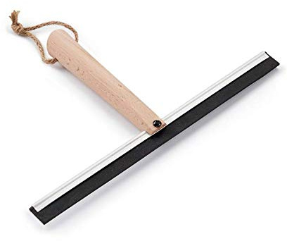 Eco Living Wooden Window Cleaner Squeegee Glass Cleaning