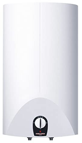 STIEBEL ELTRON SN 15 SL, 3,3 kW, Übertisch Boiler 15 Liter Niederdruck, stufenlose Temperaturwahl über Drehwähler, mit Stecker 230V, Made in Germany, 222203