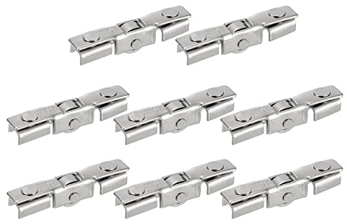 sourcing map Carbon Steel Sliding Patio Door Roller Assembly with Ball Wheel Bearings for Glass Door, Pack of 8
