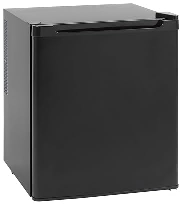 METRO Professional Mini Bar GMB1038B, 43 x 41.5 x 51 cm, 38 L, Thermostat Mécanique, 1 Étagère, Éclairage Intérieur LED, Noir