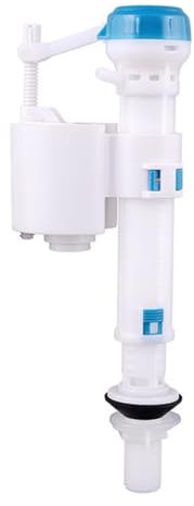 JINFEUGE Side Entry Toilet Cistern Fill Valve,1/2 Toilet Cistern Bottom Entry Inlet Fill Valve,Toilet Flush System Replacement Adjustable Fill Valve