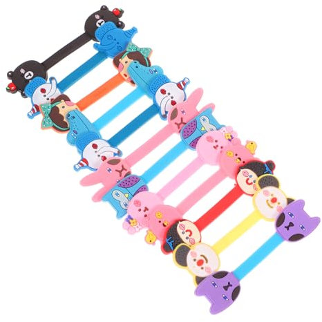 CONGARTENO 12pcs Cable Holder Magnetic Headphone Cable Earphone Organizer Desktop Organizer
