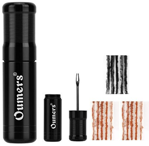Oumers Kit de Herramientas de reparación de neumáticos para Bicicletas sin cámara, Herramienta de reparación de neumáticos sin cámara para Bicicletas, Herramienta Esencial para Ciclistas