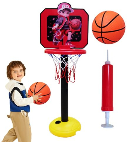 Panier De Basketball D'Intérieur sur Porte,But Basketball Murale Chambre Jouet | Accessoires Multifonctionnels Amusants avec Panneau et Ballon pour Maison Chambre