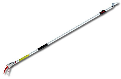 ARS Long Reach Telescopic Pruner 18000-3000mm | ARS-180ZF-3.0-5 | Strong & Heavy Duty Blade Yet Lightweight, Long Handled Shears, Grip for Safety, Aluminium Swing Head