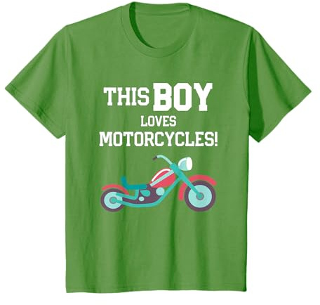 Kids Motorcycle shirts for boys motor bike shirt for kids T-Shirt