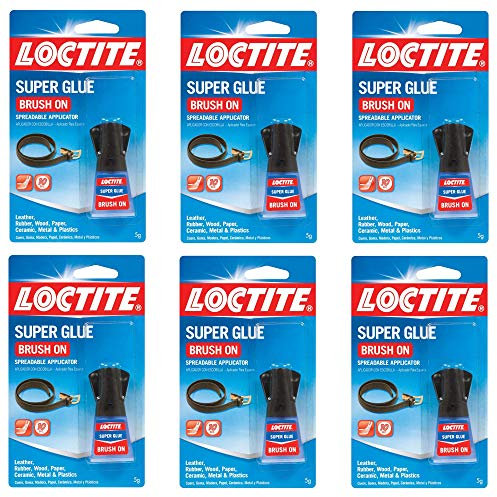 Loctite 852882 Brush On Liquid Super Glue - 6 PACK