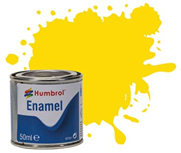 Humbrol Tinlet No.69 Gloss Yellow 50ml