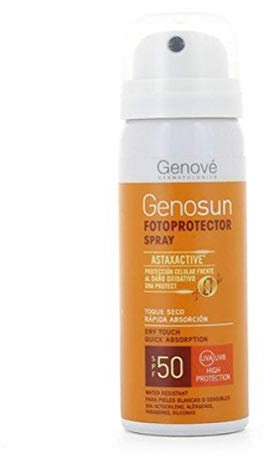 Genosun | Fotoprotettore spray SPF50 | Formato Spray | Protezione solare del corpo | Facile diffusione e applicazione | Protegge dal sole, idrata e cura della tua pelle | 30 ml