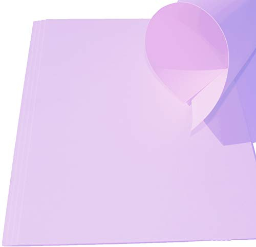 Top Lamination Laminiertechnik 10 Blatt Ton-Bastel-Karton DIN A4 240g/m² lila Dickes Ton-Papier 210x297mm super zum Basteln - komplett durchgefärbt bedruckbar - sehr stabil DIY Bastelideen Cardstock