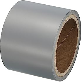 PATIKIL Réfléchissant Bande, 2 x 10Ft Chaleur Transfert Vinyle Film Ruban DIY Réfléchissant Haute Visibilité Ruban pour Vêtements, Gris