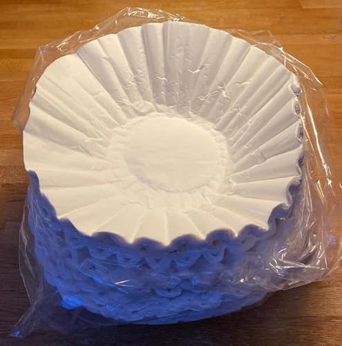 Lot de 500 filtres à café blancs blanchis pour machine à café Bravilor B10 – Filtres à café de qualité supérieure pour une extraction et un arôme supérieurs (437 mm x 152 mm)